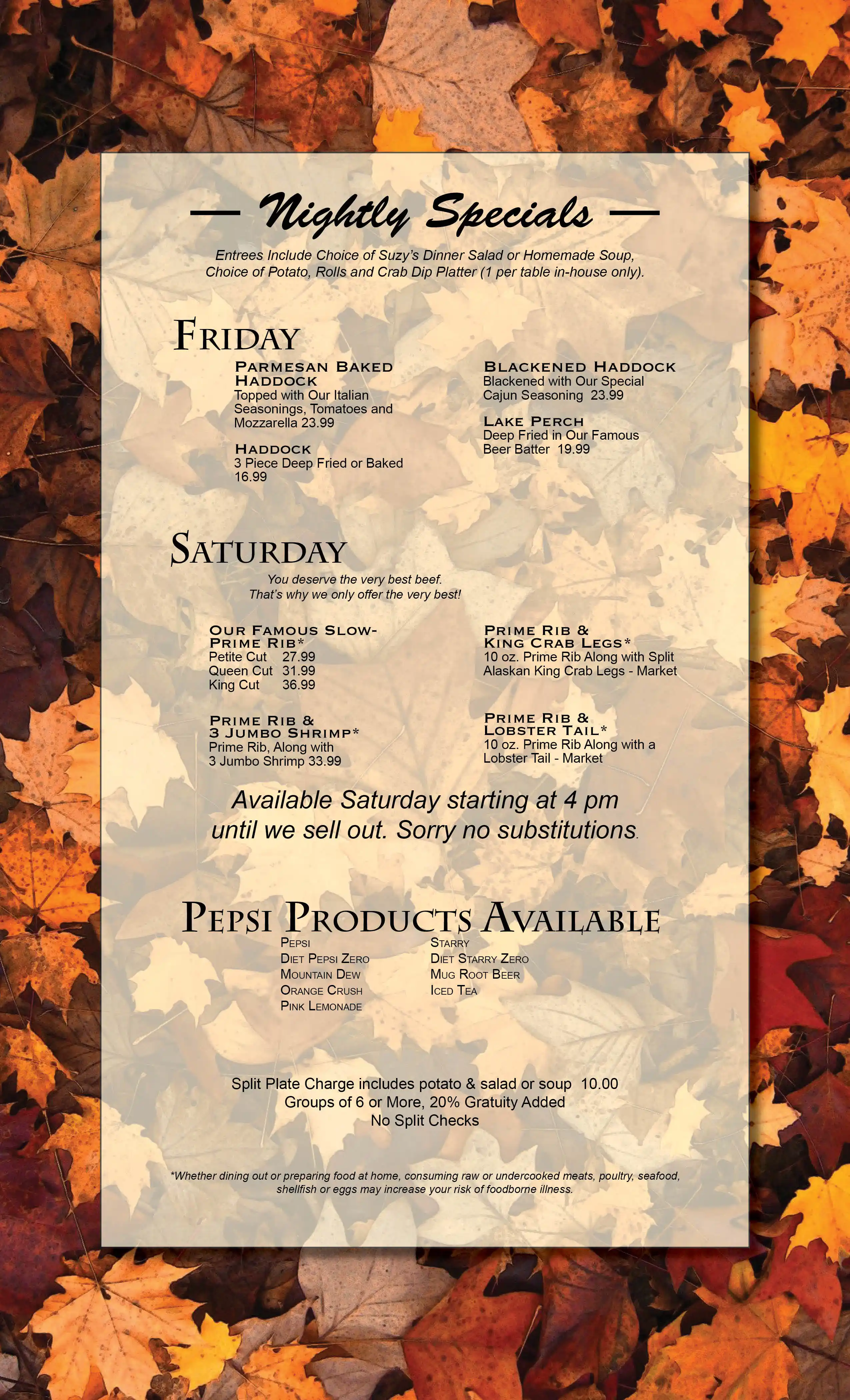 menu page 3 